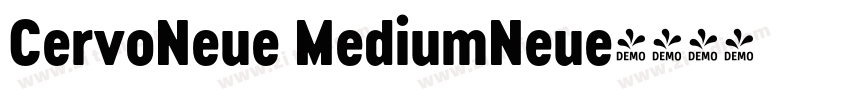 CervoNeue MediumNeue字体转换